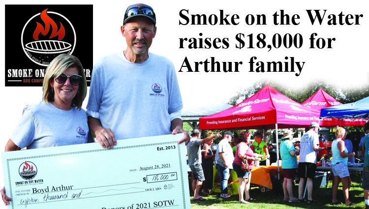 Smoke on the Water raises $18,000 for Arthur family