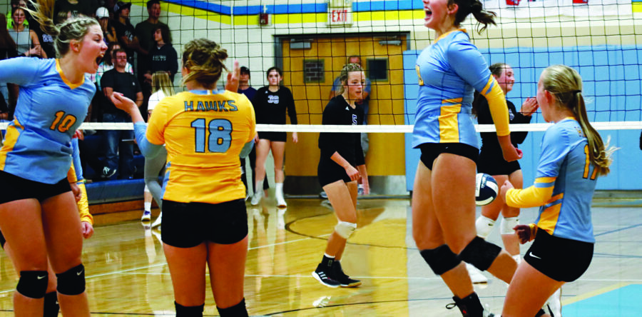 Hawks win five-set thriller against Baxter