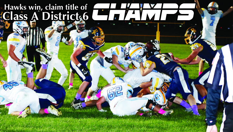 Hawks are Class A District 6 champs