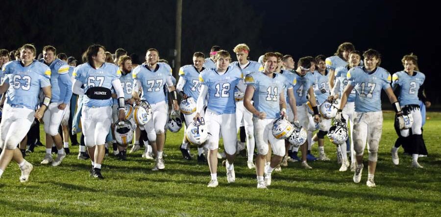 Hawks win postseason opener, advance to round two