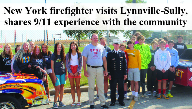 New York firefighter brings his 9/11 experience to L-S; shares message of leadership and unity