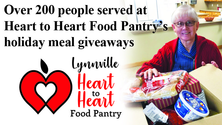 Heart to Heart Food Pantry serves over 200 people with combined holiday meal giveaways