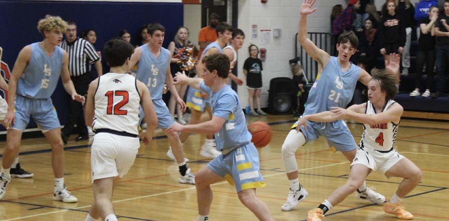 Two dominating wins for L-S boys basketball