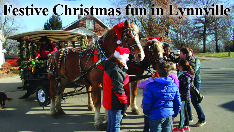 Holiday fun abounds at Lynnville’s Christmas Celebration