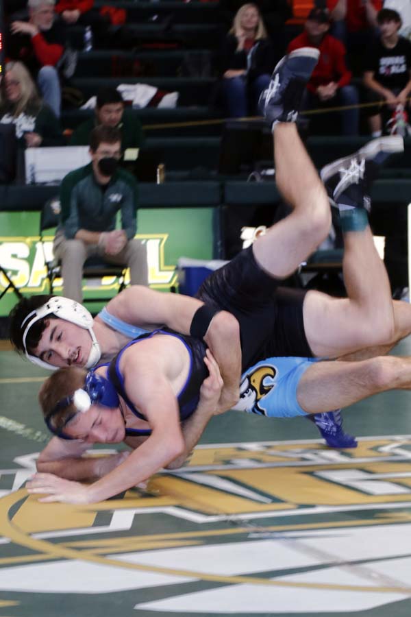 L-S wrestlers tally 13 pins at Saydel Invitational