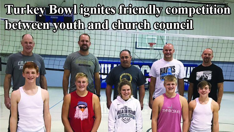 Annual Turkey Bowl pits youth against church council in friendly competition