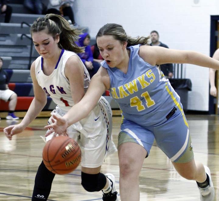 L-S girls basketball dominates BGM, falls to Montezuma