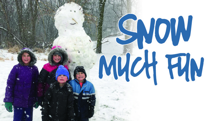 Winter storm cancels plans and causes travel havoc, but also leads to snow much fun for area youth