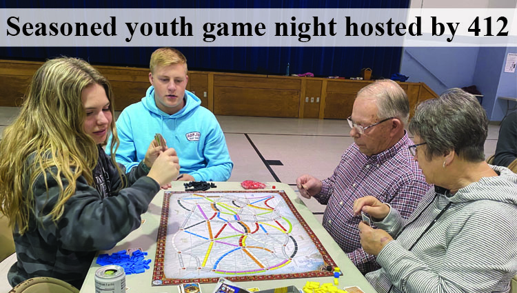 Friendships spanning generations create memories at SCRC 412 game night