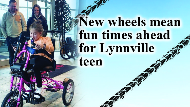 New wheels will give young Lynnville resident added mobility this summer