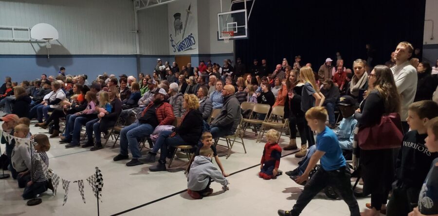 Cadets hold annual pinewood car derby, GEMS hold chili supper