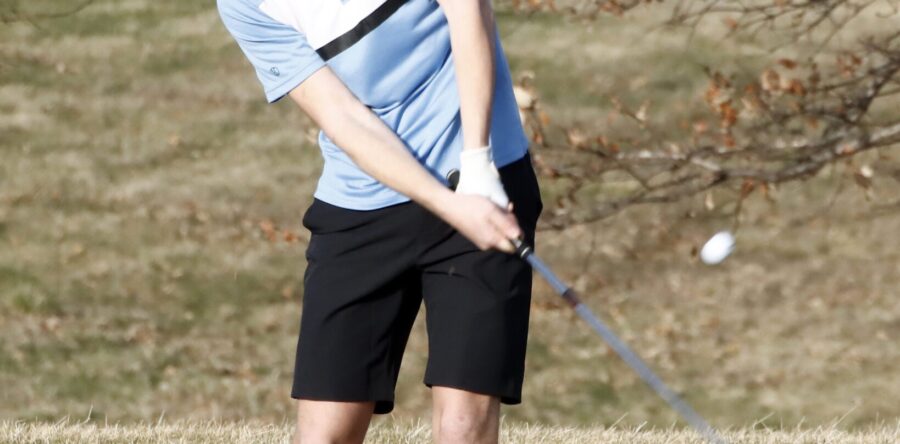 Smock earns medalist honors in first golf meet
