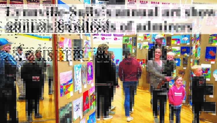 Lynnville-Sully’s annual art show attracts hundreds of admirers