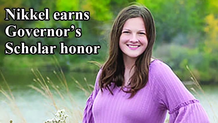 Nikkel, Gritters honored as Iowa Governor’s Scholars