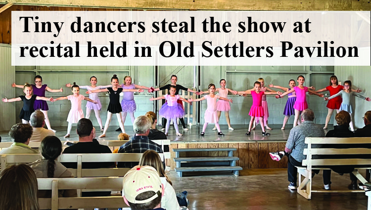 Tiny dancers steal the show at recital held inside Old Settlers Pavilion