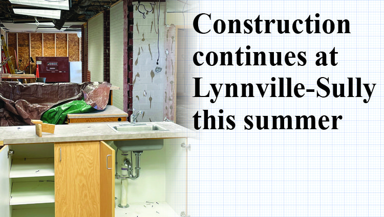 Construction continues at Lynnville-Sully this summer