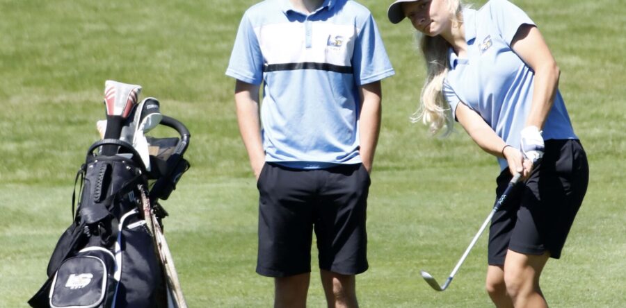 Smock, DeWitt team up for state coed golf meet 