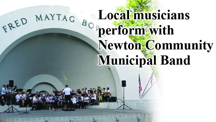 Local musicians perform with Newton Community Municipal Band in summer concert series