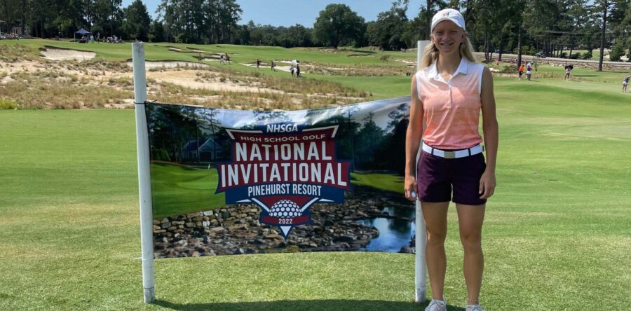 Smock competes in High School Golf National Invitational at Pinehurst Resort