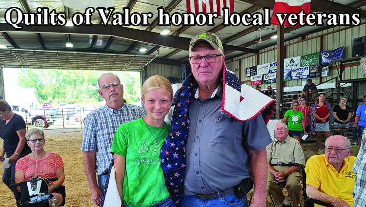 Quilts of Valor awarded to five local veterans