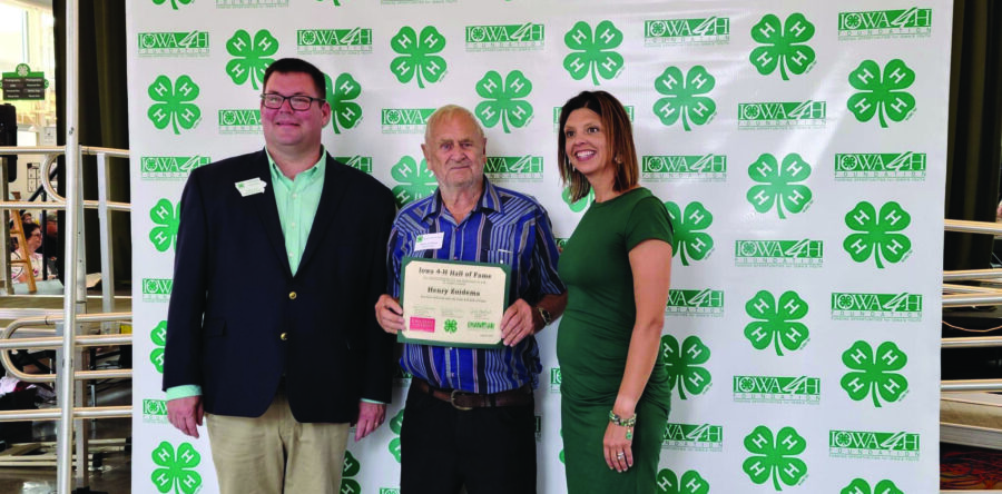 Zuidema inducted into 4-H Hall of Fame