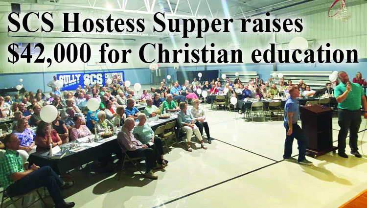 Christian education supporters raise $42,000 at SCS Hostess Supper