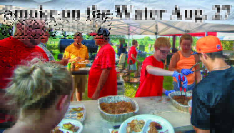Gear up for good people, good food, and a good cause at Smoke on the Water Saturday
