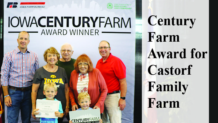Century Farm Award for Castorf Family Farm