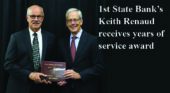 Keith Renaud honored by Iowa Bankers Association for 50 years of service