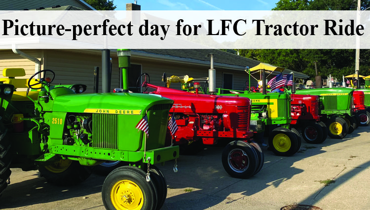 Picture-perfect day for LFC Tractor Ride