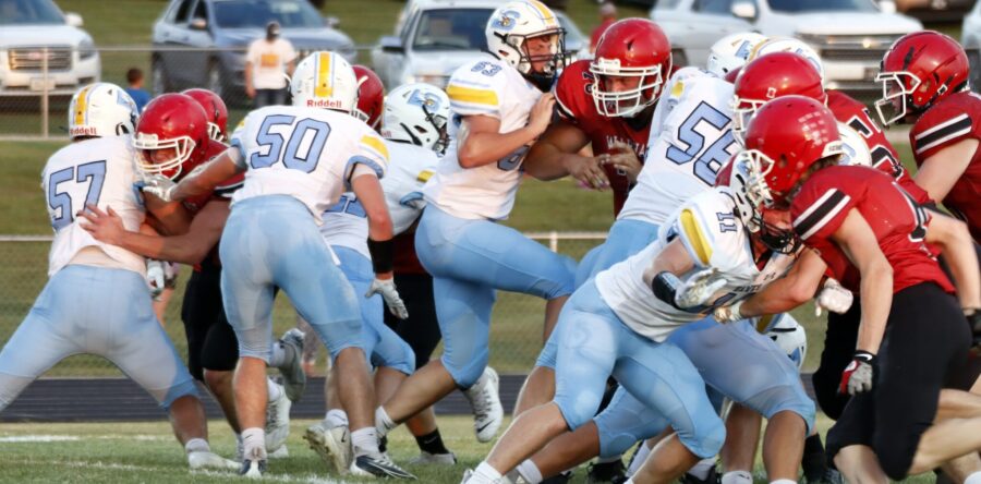 Hawks crush the Warhawks 50-6, climb the rankings