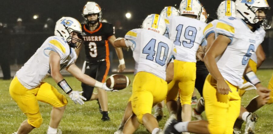 Undefeated Hawks roll past Madrid, 36-14