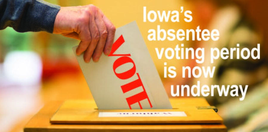 Iowa’s absentee voting period now underway