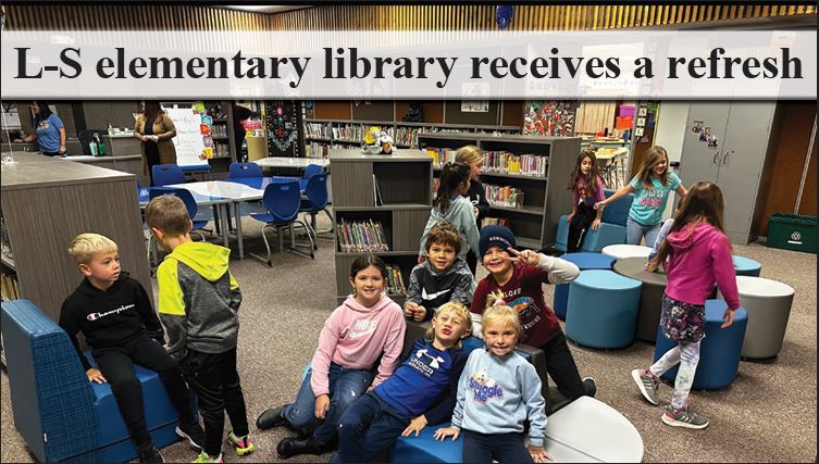 Lynnville-Sully’s elementary library receives a refresh
