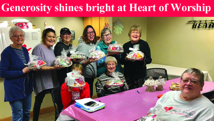 Generosity shines bright at Heart of Worship this holiday season