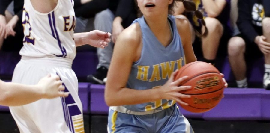 Hawks persevere for road win against Keota