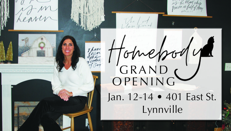 Homebody launches grand opening of Lynnville home décor store
