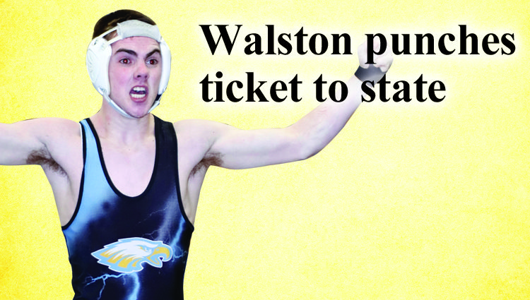 Walston punches ticket to state wrestling