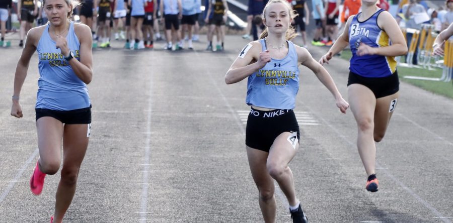 Victory lap at home for the Hawks in busy week of track