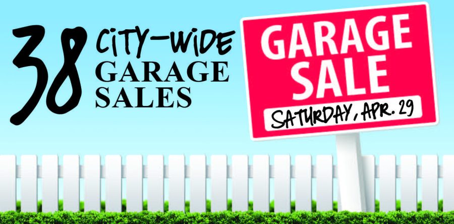 Check out the 38 city-wide garage sales this weekend