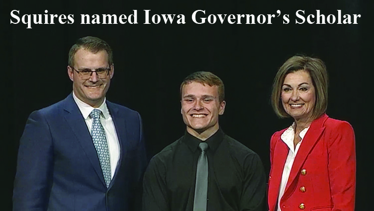 L-S senior Kyle Squires named 2023 Iowa Governor’s Scholar