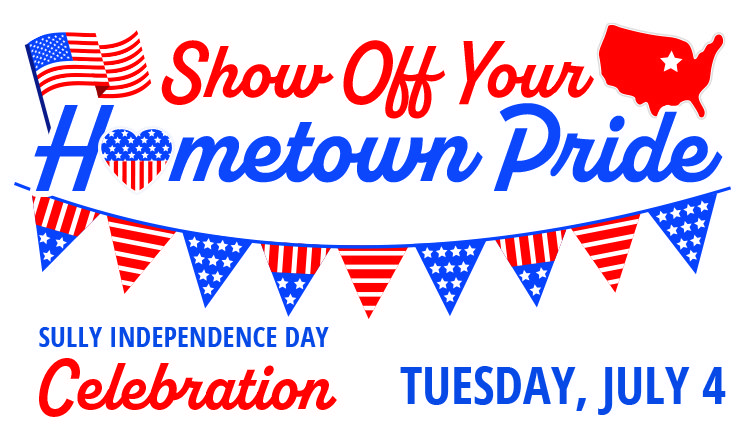 Show off your hometown pride in Sully on the 4th of July