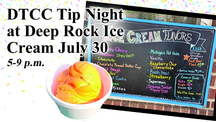 Tip Night for Diamond Trail Children’s Center at Deep Rock Ice Cream Sunday