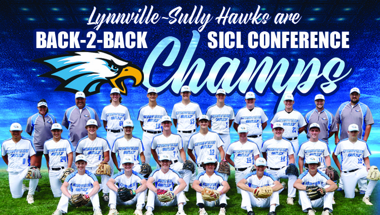 Lynnville-Sully Hawks are back-to-back SICL Conference Champs