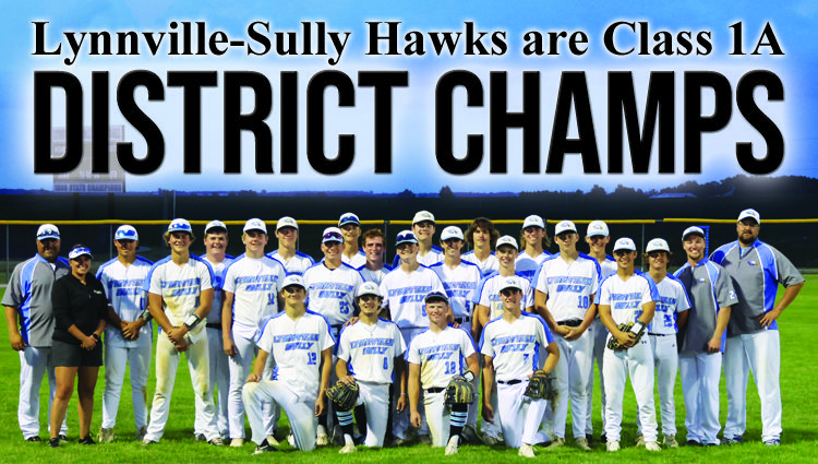 Lynnville-Sully Hawks are Class 1A District Champs