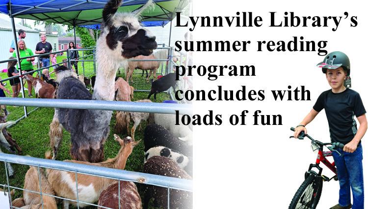 Carnival, drawings, petting zoo conclude Lynnville Library Reading Program