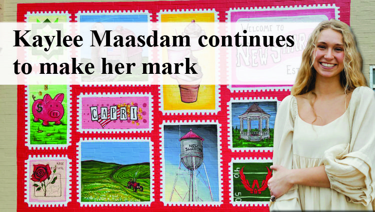 Local artist Kaylee Maasdam continues to make her mark