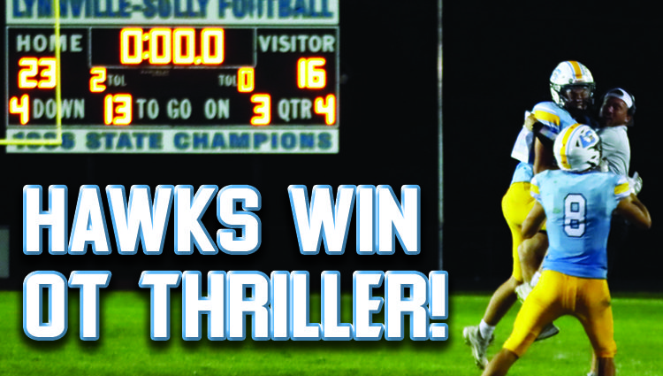 Hawks hang on to win homecoming OT thriller