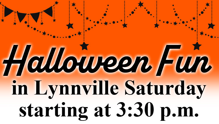 Halloween fun in Lynnville Saturday