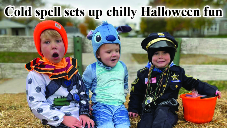 Cold spell sets up chilly Halloween fun